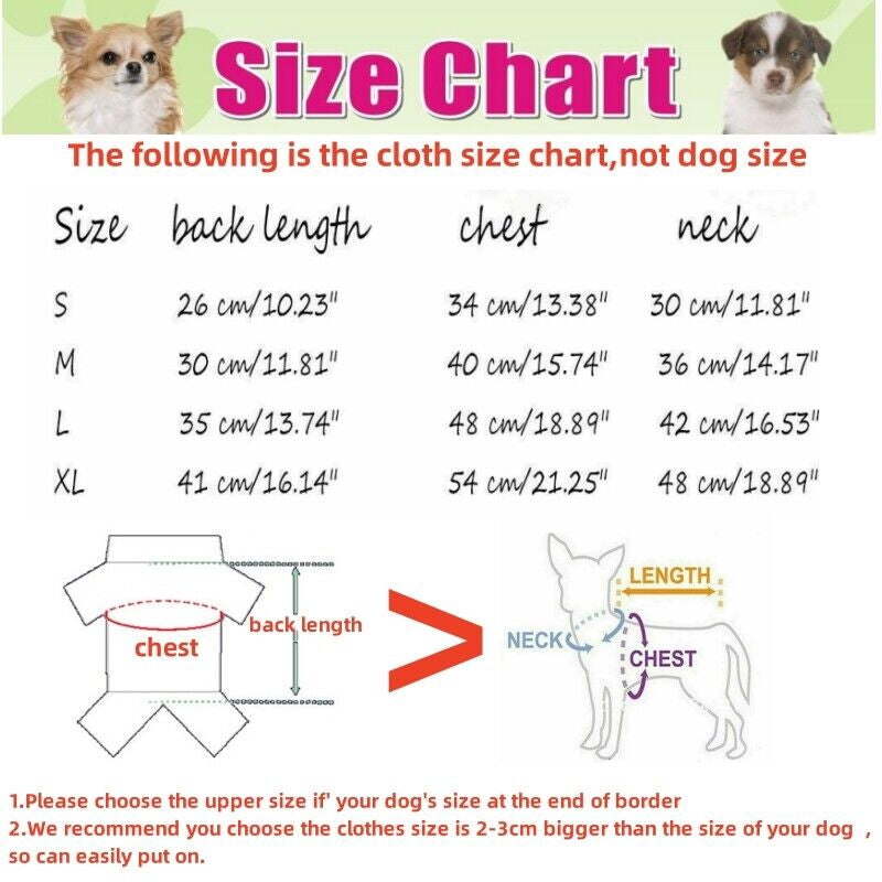 Pet Dog Warm Coat Fleece Jacket Jumper Sweater Winter Clothes Puppy Vest Outfit