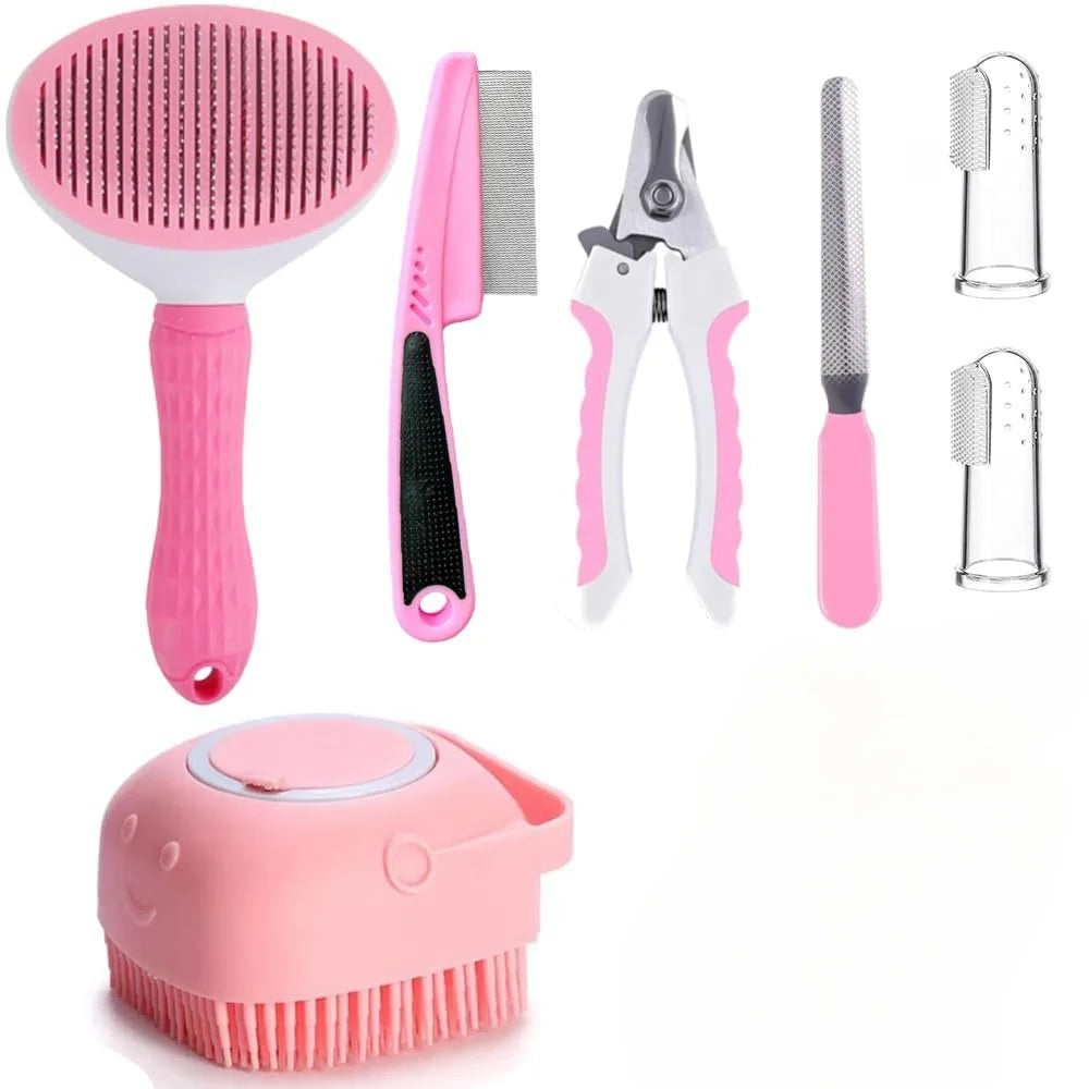 7-Piece Pet Grooming Beauty Set