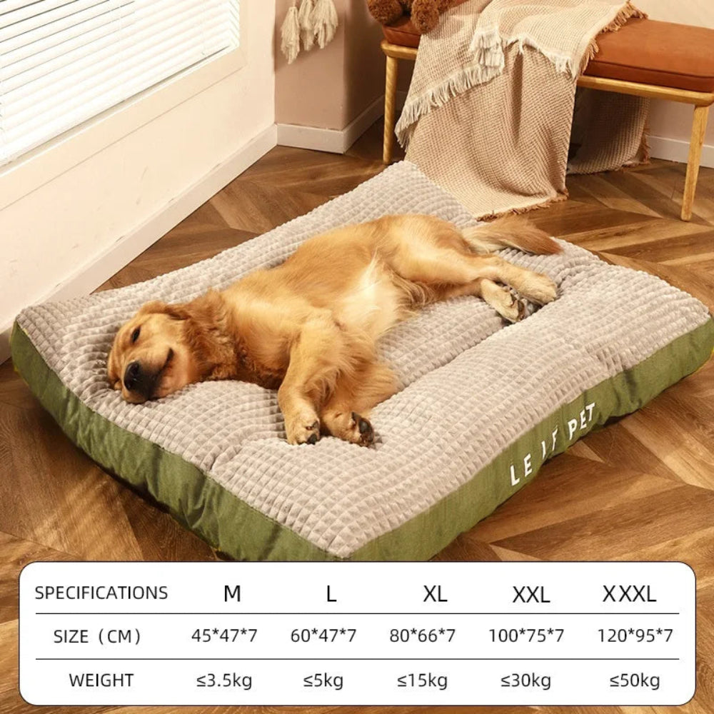 Warm Pet Bed with Fleece Blanket