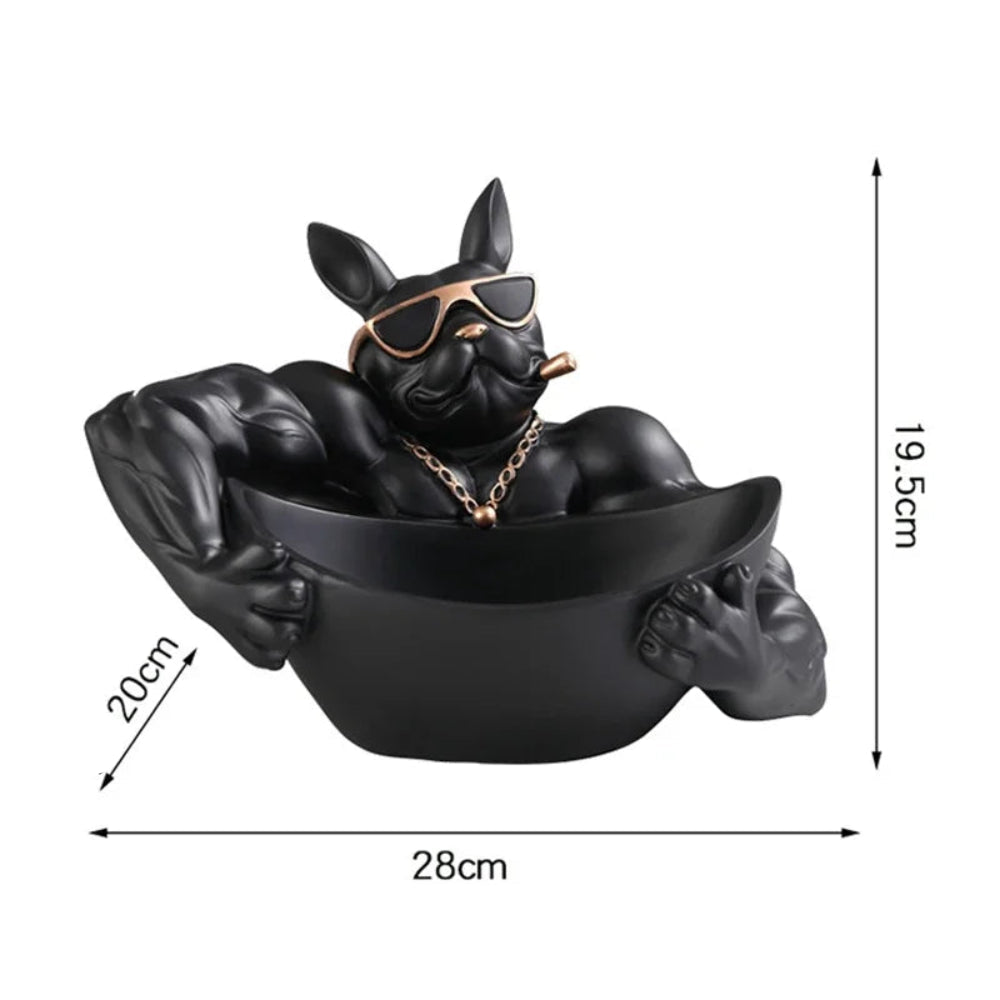 Dog Figurine Storage Box