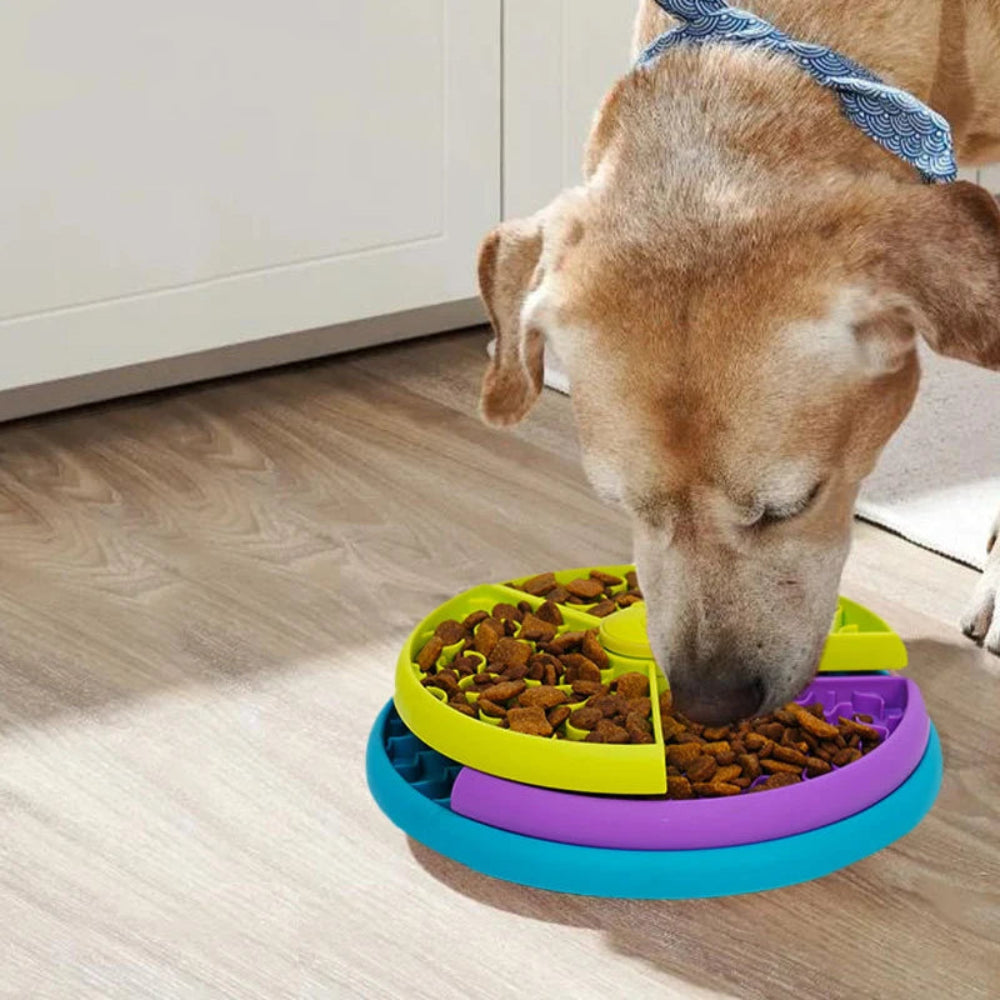 Interactive Dog Puzzle Feeder Bowl