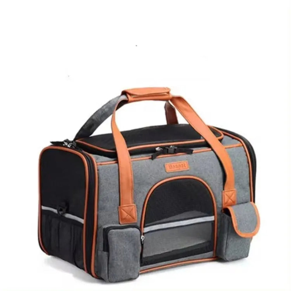 Stylish Crossbody Pet Carrier Bag