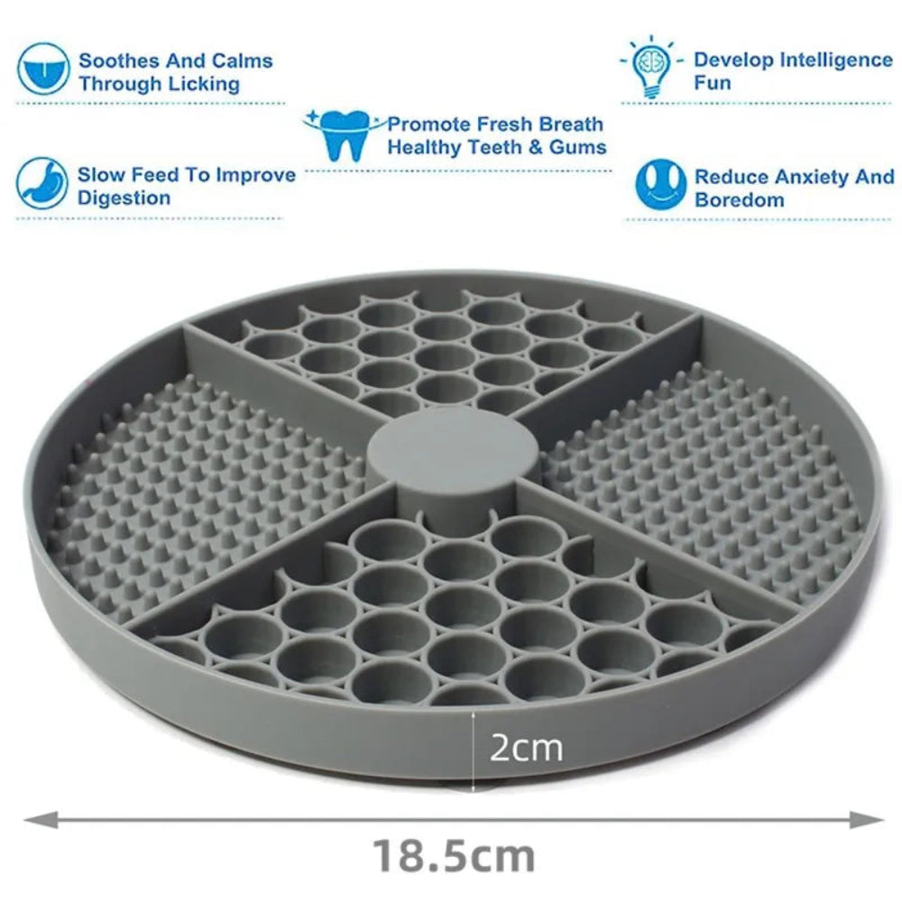 Silicone Licking Mat with Suction