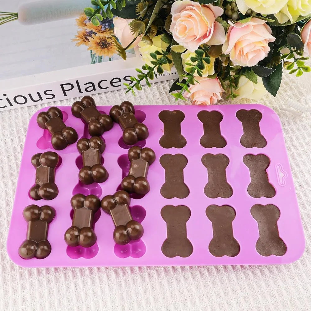 Dog Paw Silicone Mold Set