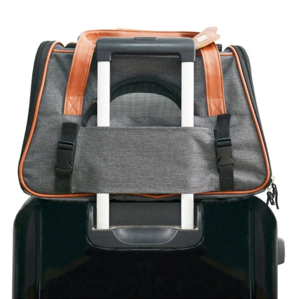 Stylish Crossbody Pet Carrier Bag