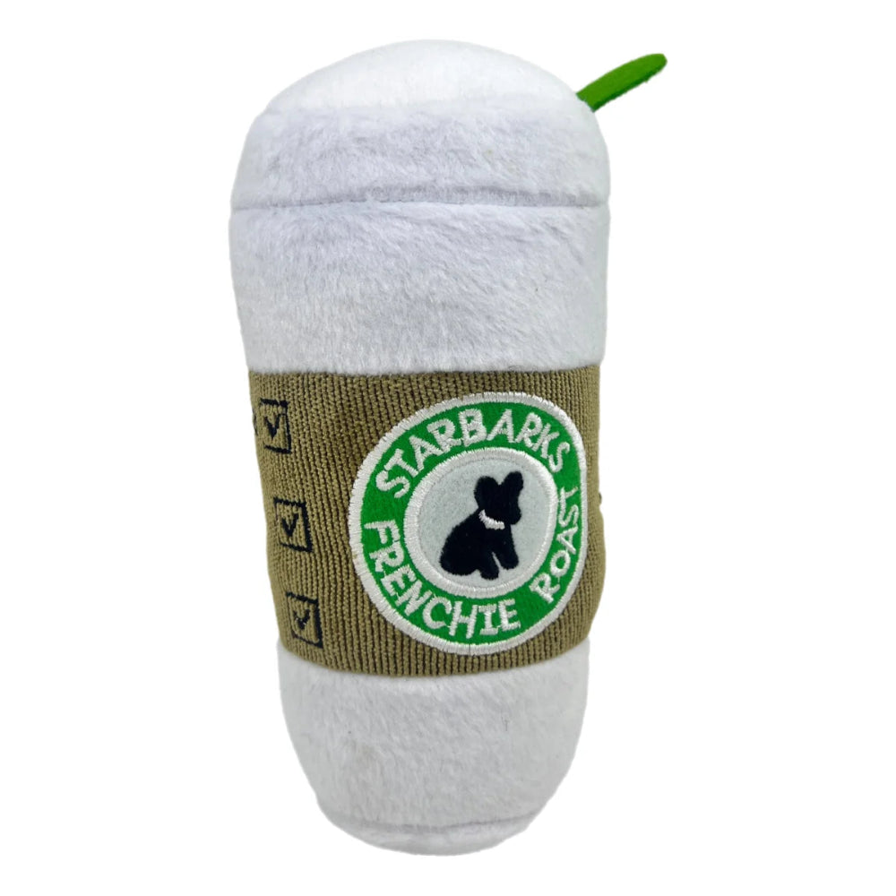 Starbuck Coffee Dog Plush Toy