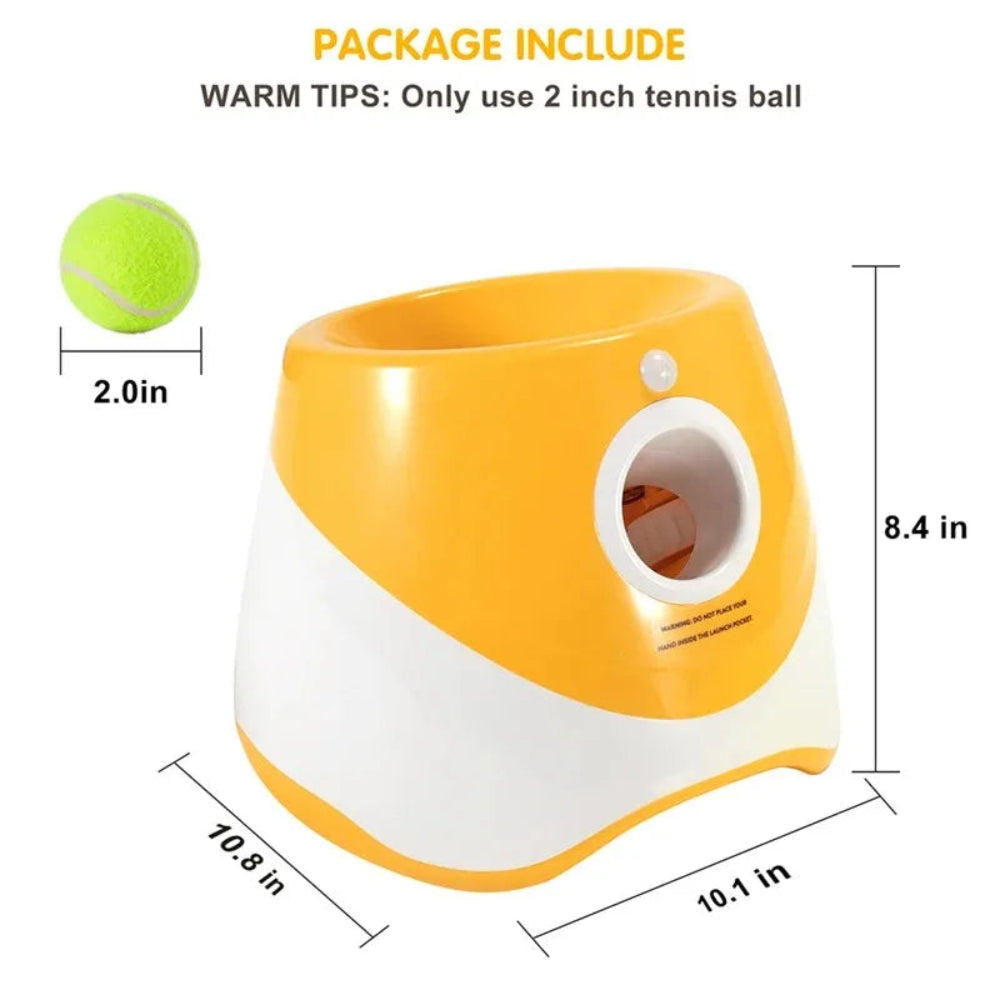 Interactive Dog Tennis Ball Launcher