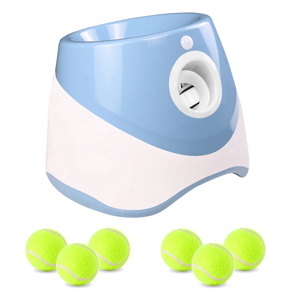 Interactive Dog Tennis Ball Launcher