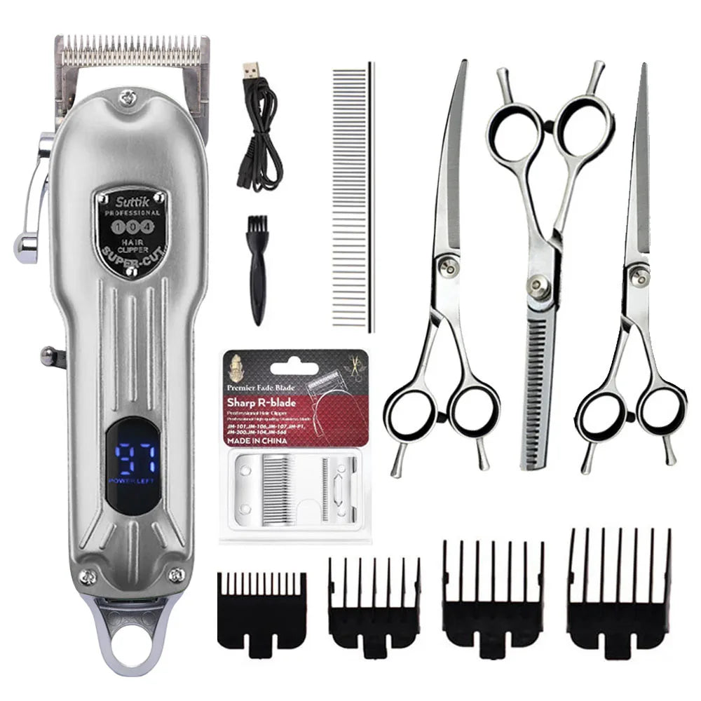 All-Metal Rechargeable Pet Hair Clipper