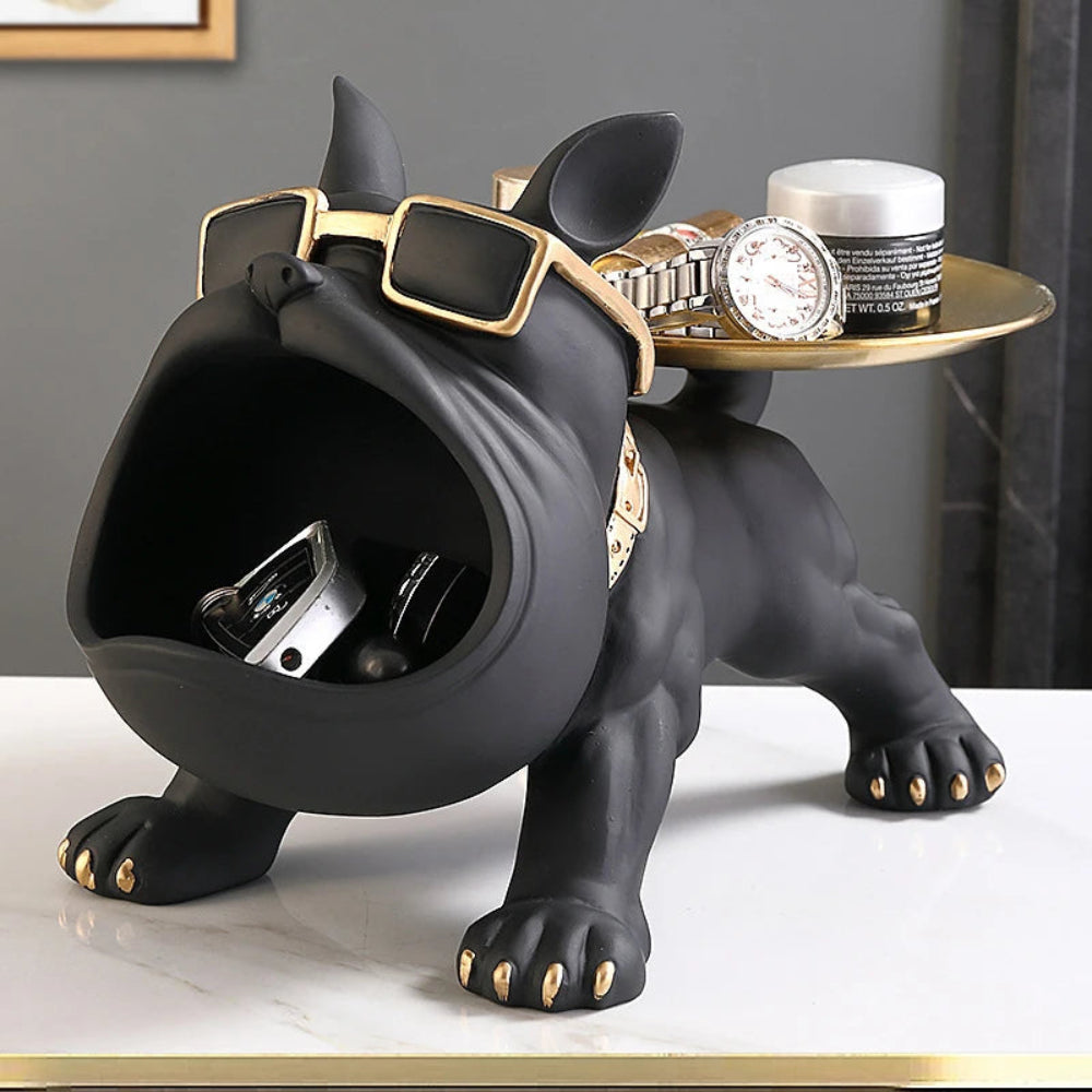 Bulldog Key Tray Ornament