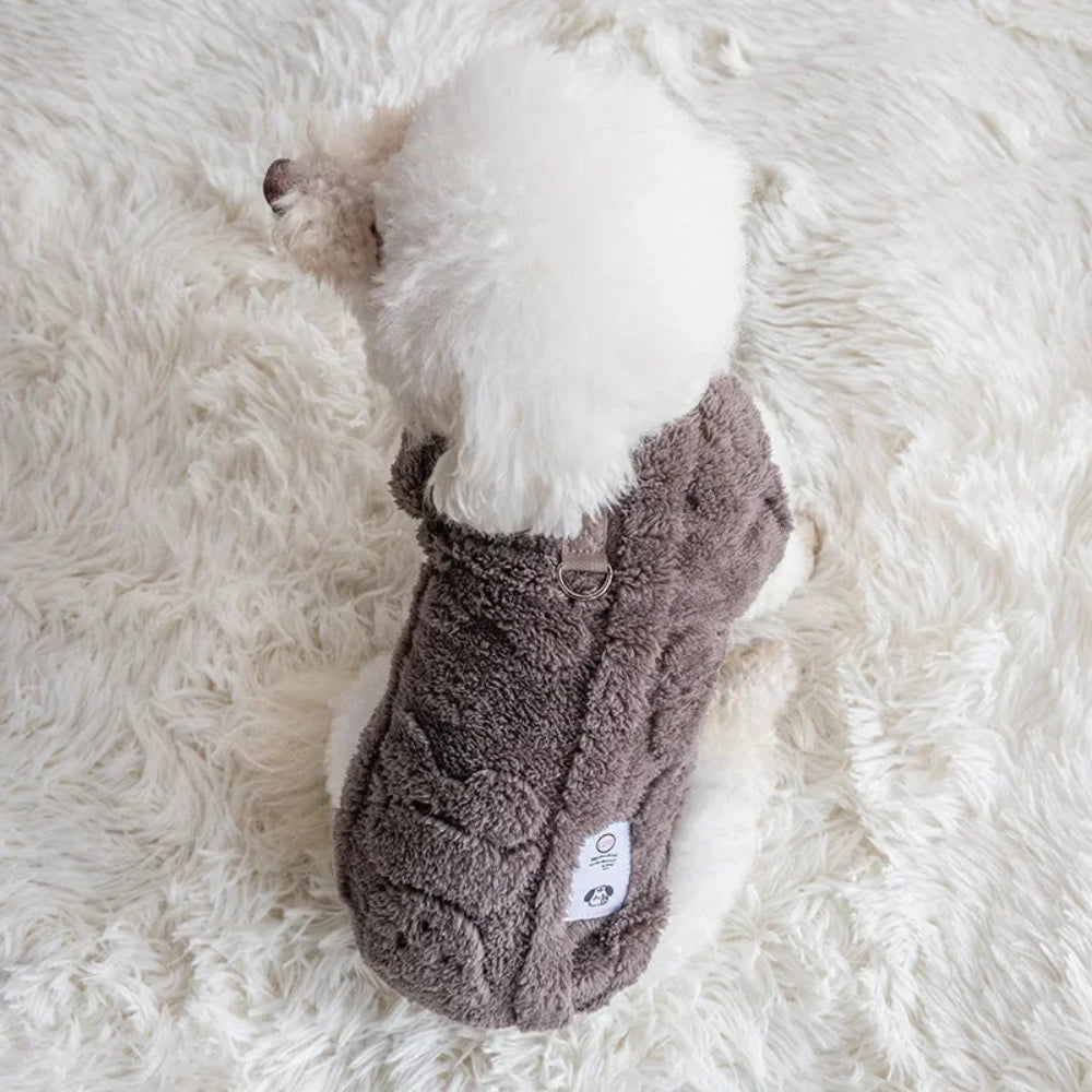 Cozy Fleece Winter Coat for Small Pets