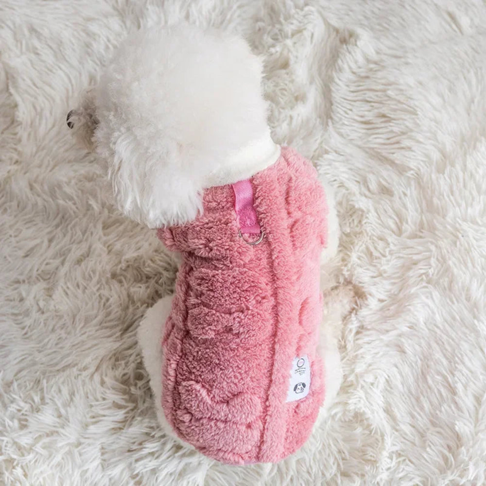 Cozy Fleece Winter Coat for Small Pets