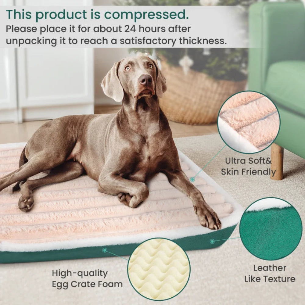 Washable Zippered Dog Bed Mat