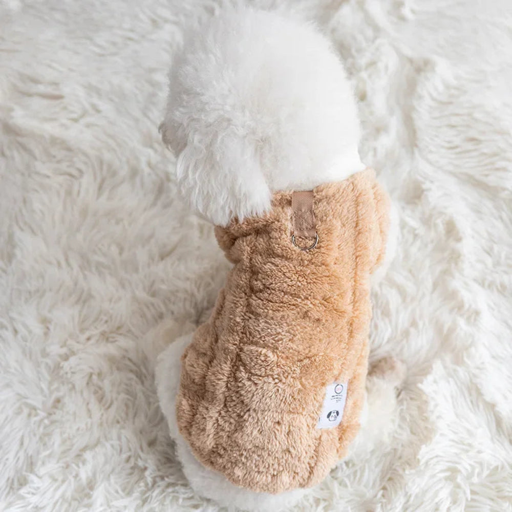 Cozy Fleece Winter Coat for Small Pets